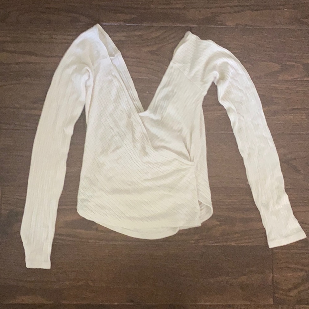 Reformation long sleeves top size small